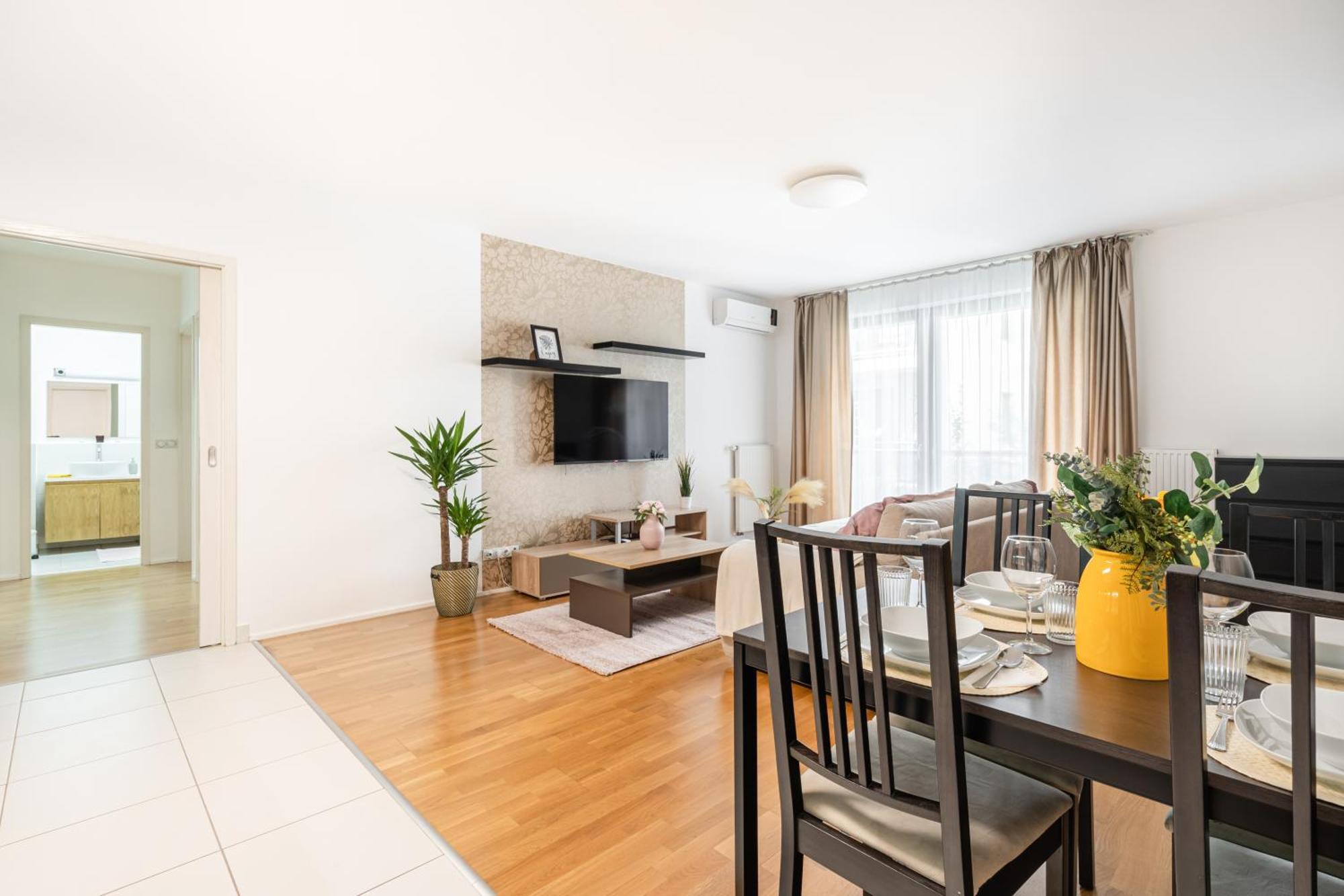 Of Serenity - 2 Bdr, Free Parking And Terrace Appartamento Budapest